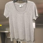 BP 💕 NORDSTROM💕 Short Sleeve Ultra Soft Sleep Shirt Top Grey Pearl Marled S NWT Photo 6