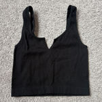 Suzette Black Crop Top Photo 0