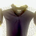 IZOD  Top Women's Size  Blue Golf Cart Print Short Sleeve Comfort Logo Summer Med Photo 9