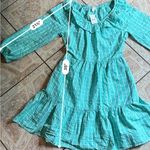 J.Crew NWT  Blue and White Plaid Long Sleeve Dress Photo 9