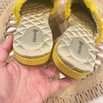 Birdies  The Ani Marigold Yellow Fringe Suede Mule Slides Size 10.5 Photo 7