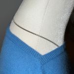 Vince  100% Cashmere Azure Pullover Top Photo 5