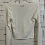 Edikted White Long Sleeve Top with rose Lace Detail Photo 2