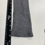 Luxe , Gray Turtleneck Raw Edged Women’s Sweater, Size Large Long Sleeves‎ Photo 8