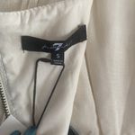 7 For All Mankind  Khaki Small Denim Crop Top NEW Festival Boho Boning Hippie‎ Photo 7