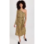 KITRI Amber Cheetah Print One Shoulder Dress Size 2 Photo 2