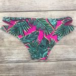 LA Hearts  Women's Swim Bikini Bottom Pink Green Size S Photo 1