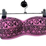 PINK - Victoria's Secret PINK Patterned Strapless Bandeau/Bra Photo 0