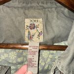 Forever 21 Green Cropped Jean Jacket Photo 1