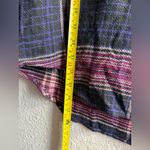 Cloth & Stone Anthropology  Navy and Pink Plaid Tunic Dress/Top Size M Photo 7