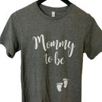 Bella Canvas  Mommy To Be T Shirt Graphic Tee Top Short Sleeve Cotton Solid Small Photo 1