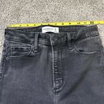 Abercrombie & Fitch Stylish Black Distressed Women's Jeans Photo 2