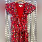 Maeve Anthropologie | Rosalia Faux Wrap Dress, Size 2 Photo 3