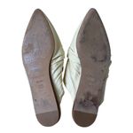 Vince  Crenne Leather Slide On Mule Pale Buttery Yellow size 8 Photo 6