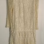 Chic Cream Lace Long Sleeve Dress Size 22W Photo 0