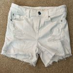 American Eagle Ripped Jean Shorts Photo 0