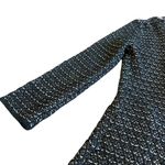 Armani Collezioni  Long-Length Cardigan Sweater Wool Blend Fringe Size 8 Women's Photo 2