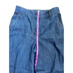 Akris Punto Cropped Wide Leg Denim Jeans US 4 High Waist Blue Photo 4