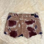 Paige  DENIM JIMMY JIMMY TIE DYE CUT OFF SHORTS Photo 4