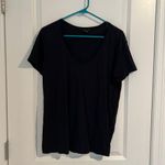 Theory  cotton black tshirt size large Photo 0