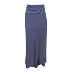 Motherhood Maternity  Foldover-Waist‎ Chevron-Stripe Maxi Skirt size S Photo 4