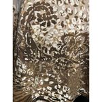 Karen Scott cream and gold top Photo 3