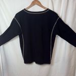 Garnet Hill Monroe Organic-Linen Jersey Knit 3/4 Sleeve Size Small Top Photo 3