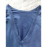 Offline Open Back Cropped Sweatshirt Size Small Blue Photo 4
