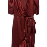 Cinq à Sept NWT  Silk Ruffled Wrap Dress (2) Photo 0