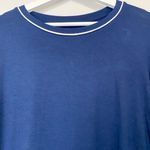 Stars Above Women’s Long Sleeve Sleep Shirt Navy Blue White Size Small NWOT Photo 1