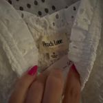 Peach Love White boutique maxi dress Photo 2