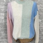 Wild Fable Fuzzy Colorblock Sweater Photo 0
