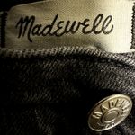 Madewell  The Perfect Vintage Mom Jeans Tapered Leg High Rise Lunar Wash Black 25 Photo 2