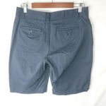 Eddie Bauer  8 Tall 32x11 Navy Cotton Shorts Plus Photo 4