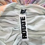 New Rotate Ulla Floral Print Ruched Mesh Long Sleeve Bodycon Dress Size 2 Multi Photo 16