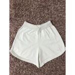 Goodnight Macaroon green drawstring high waist pull on knit shorts Photo 5