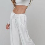 Resa Chase Pant Second Skin in White Wide Leg Womens Pants Size XS / S Photo 0