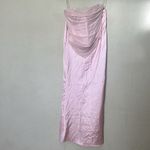 House Of CB  SET Georgie Top & 'Giuliana' Ballerina Pink Satin Maxi Skirt Size S‎ Photo 4