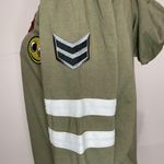 Miss Chievous  Sz Medium Full-Zip Hoodie Jacket Taupe Embroidered Photo 7