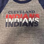 Women's Homage Cleveland Indians Baseball Vintage Raglan T Photo 5