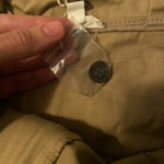 Blu Pepper  Khaki Paperbag Styled Skirt Sz. Large Photo 2