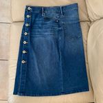 Tommy Hilfiger EUC Denim Pencil Midi Skirt Photo 6