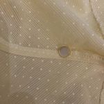 JCPenney Vintage 1970s Yellow Swiss Dot Dress Womens Size Small? USA Photo 10