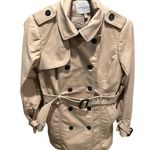 Carolina belle  Montreal double breasted tan trench coat women’s size XS Photo 1