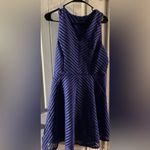 Mossimo Supply Co . Blue Skater Dress SZ L NEW Photo 3