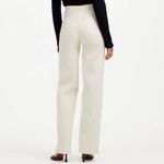 Madewell NWT Women's Emmett Wide-Leg Jean: Welt Pocket Jeans Size 29 Ecru Photo 2