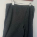 Theory NWT Wide Pant Black Multi Hounds Knit Trouser Size 10 Photo 8