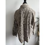 Boohoo Blue BANDANNA SPLICED DENIM OVERSHIRT Jacket Women's Size 4 Photo 1