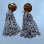 Francesca’s Collection‎ Gray Tassel Earrings Photo 0