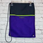 🎓 Rodan & Fields Gray Purple Green Neoprene Drawstring Bag Photo 0